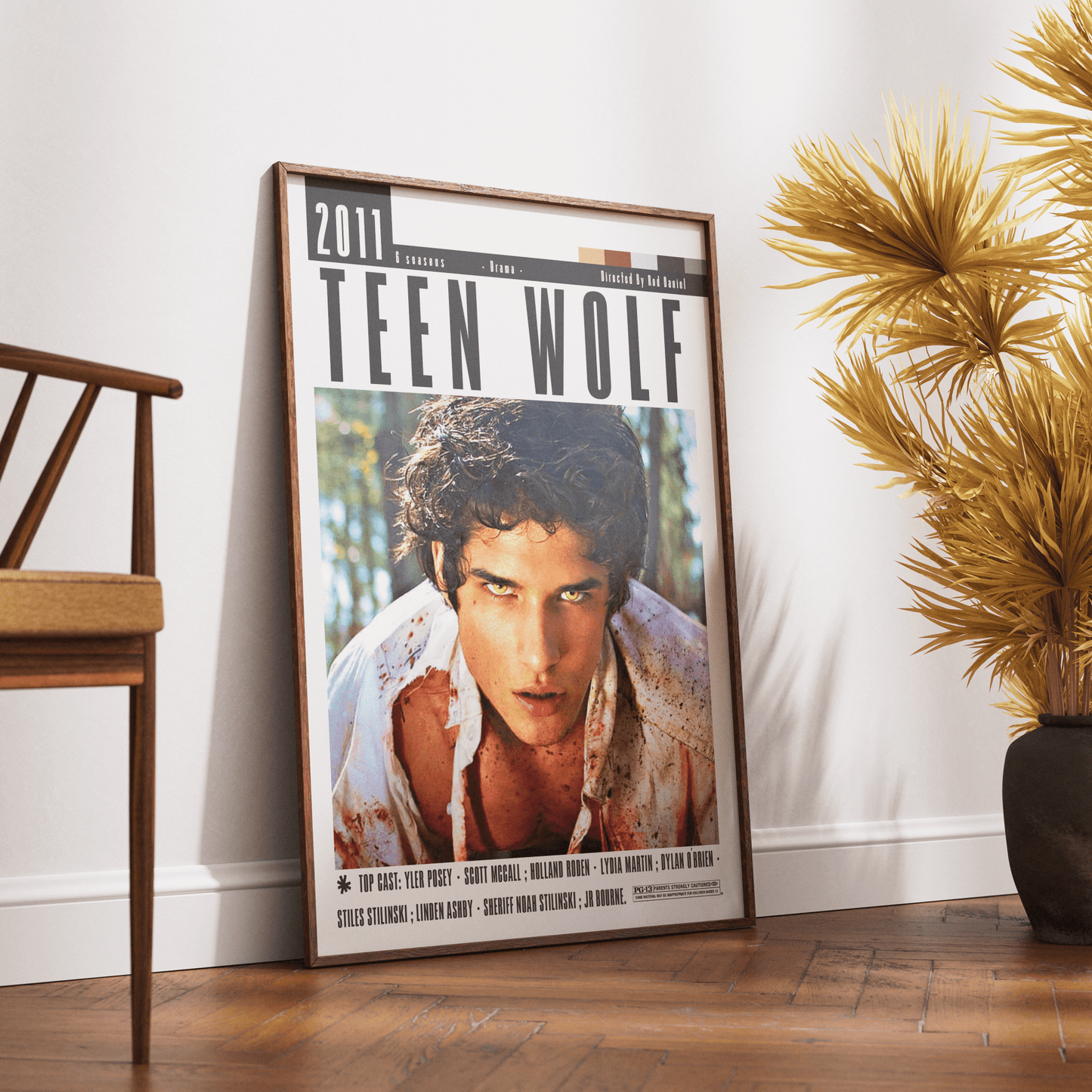 Teen Wolf Tv Serie Posters - 98typesModern Minimal Movies
