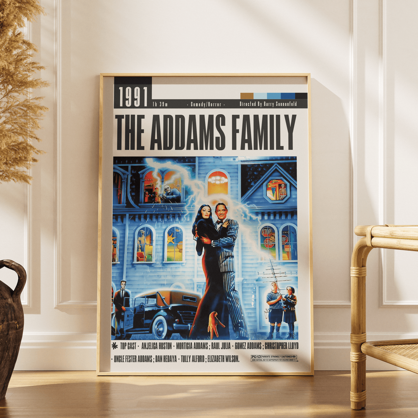 The Addams Family (1991) Poster - 98typesModern Minimal Movies