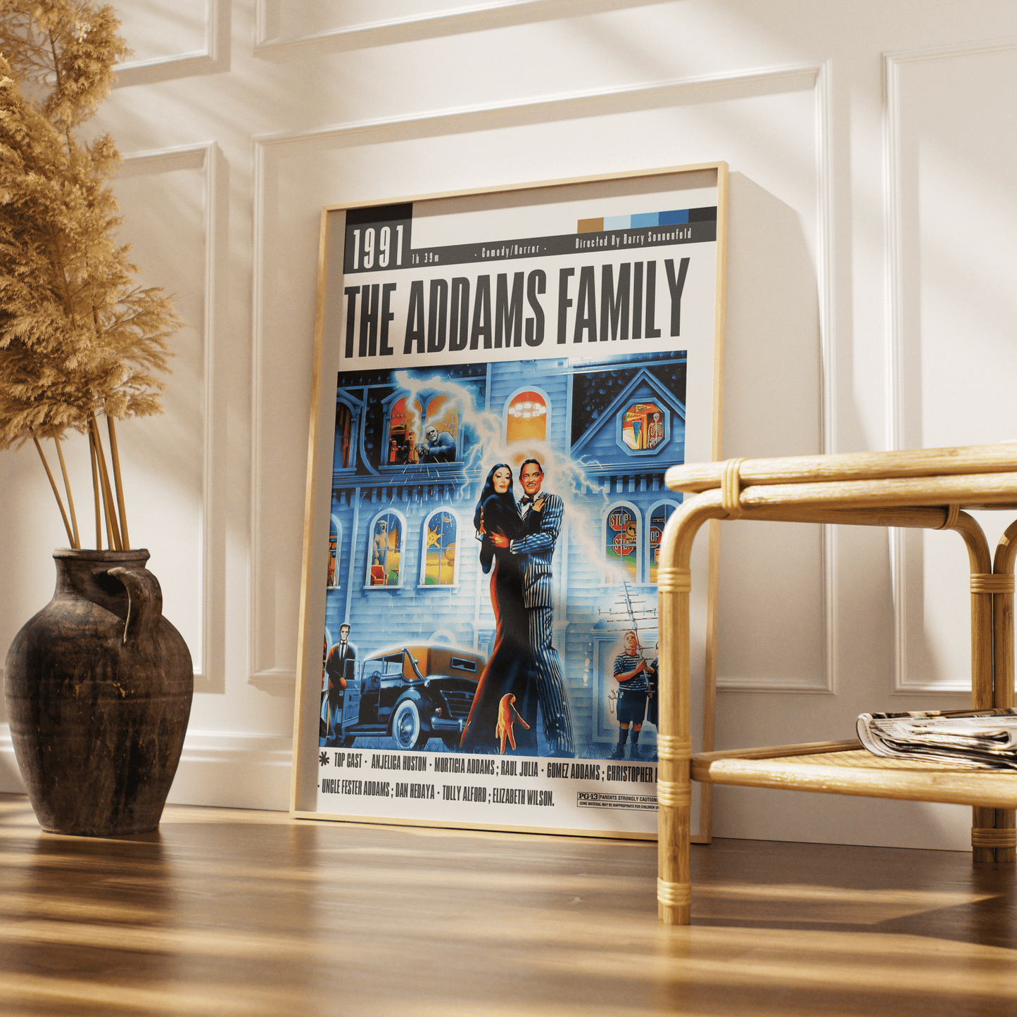 The Addams Family (1991) Poster - 98typesModern Minimal Movies