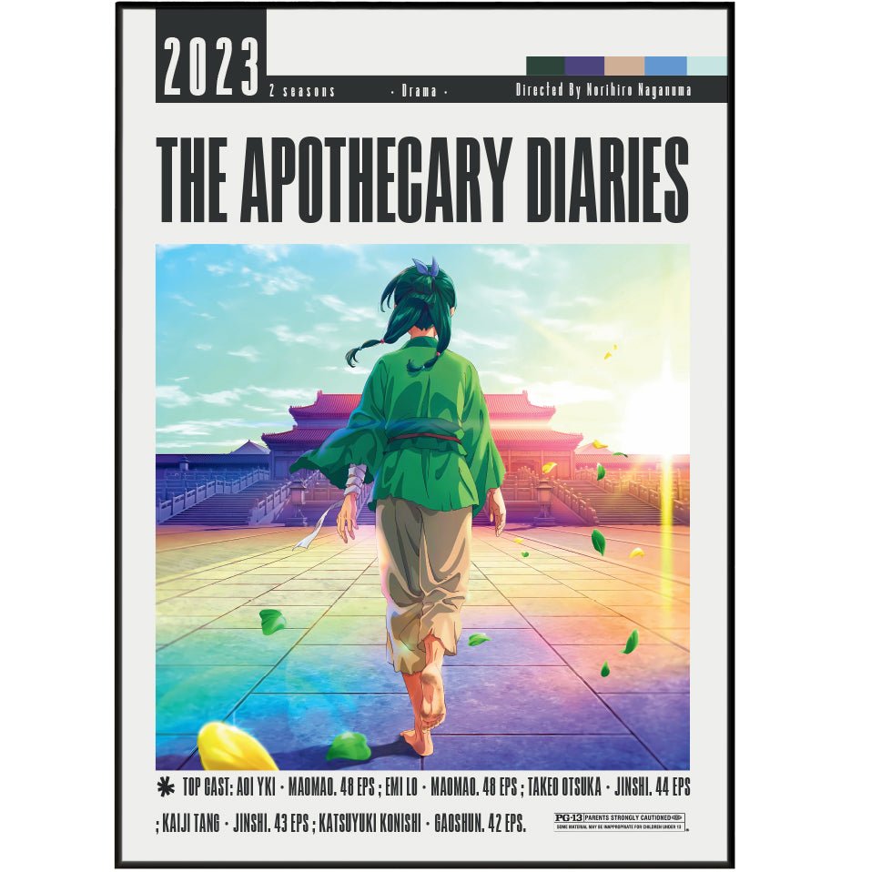 The Apothecary Diaries Film Poster - 98typesModern Minimal Movies