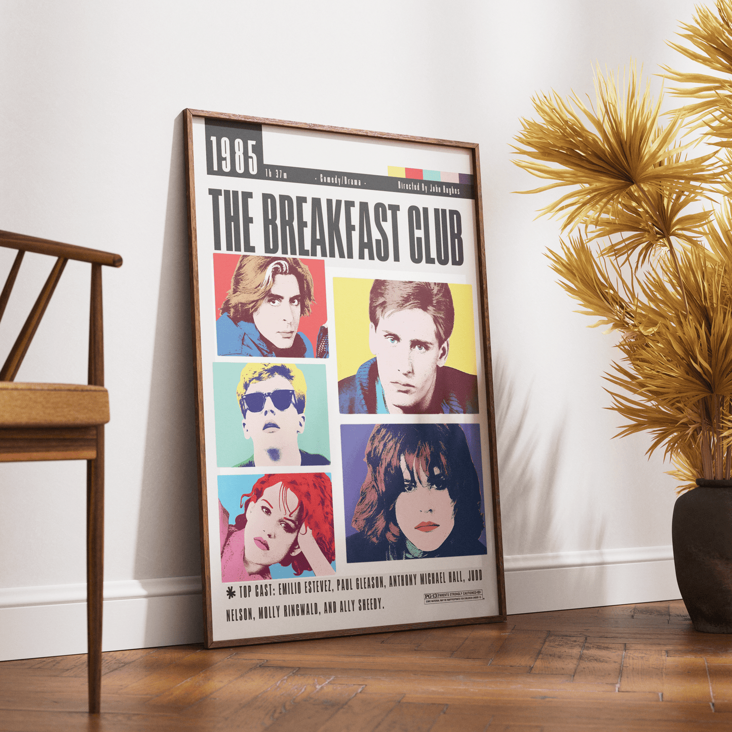 The Breakfast Club 1985 Film Poster - 98typesModern Minimal Movies
