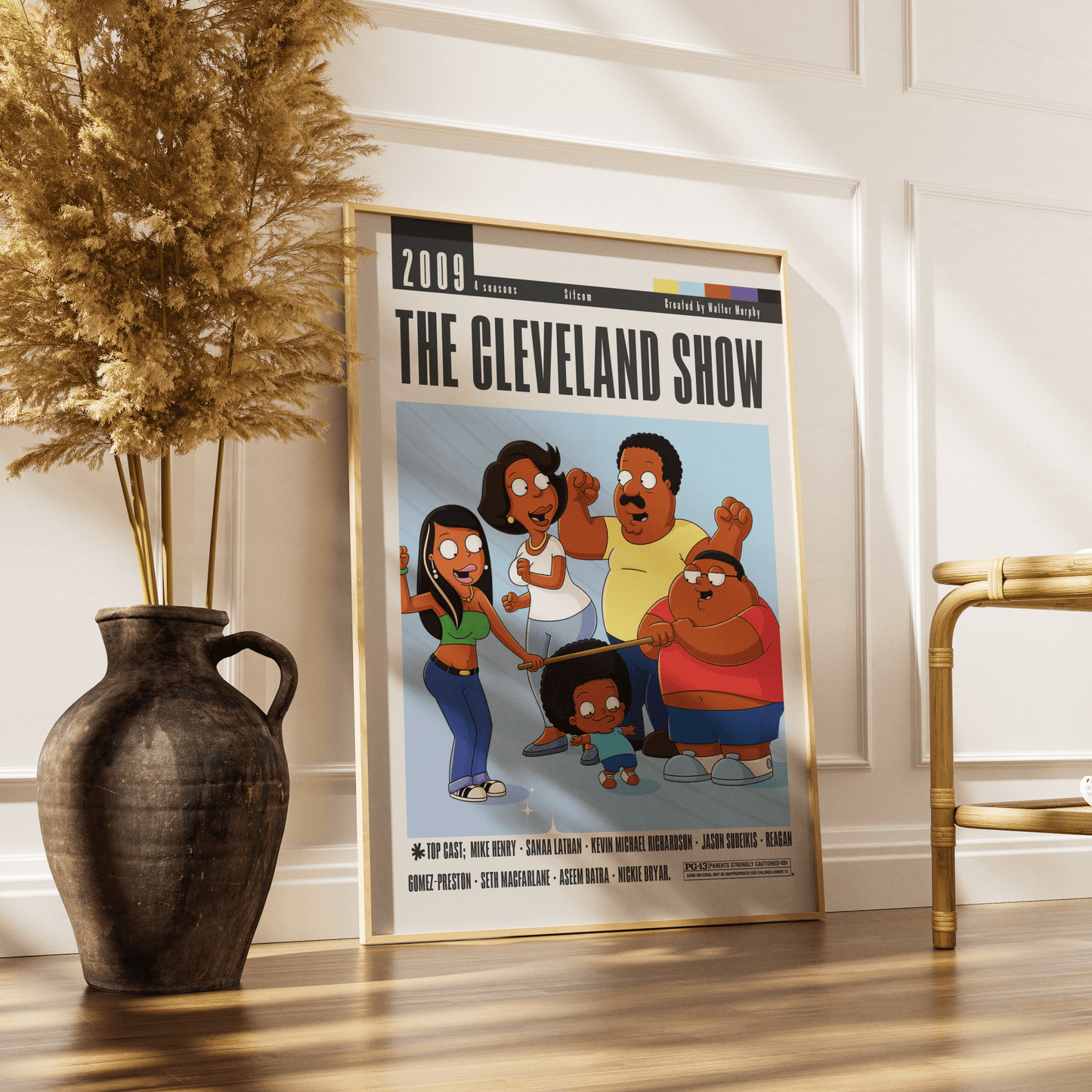 The Cleveland Show Tv Serie Poster - 98typesModern Minimal Movies