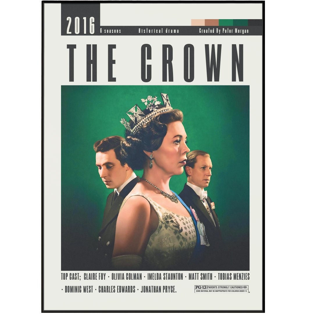 The Crown TV Series Posters - 98types