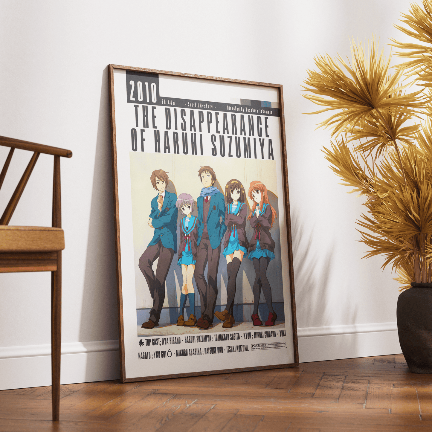 The Disappearance of Haruhi Suzumiya Movie Posters - 98typesModern Minimal Movies