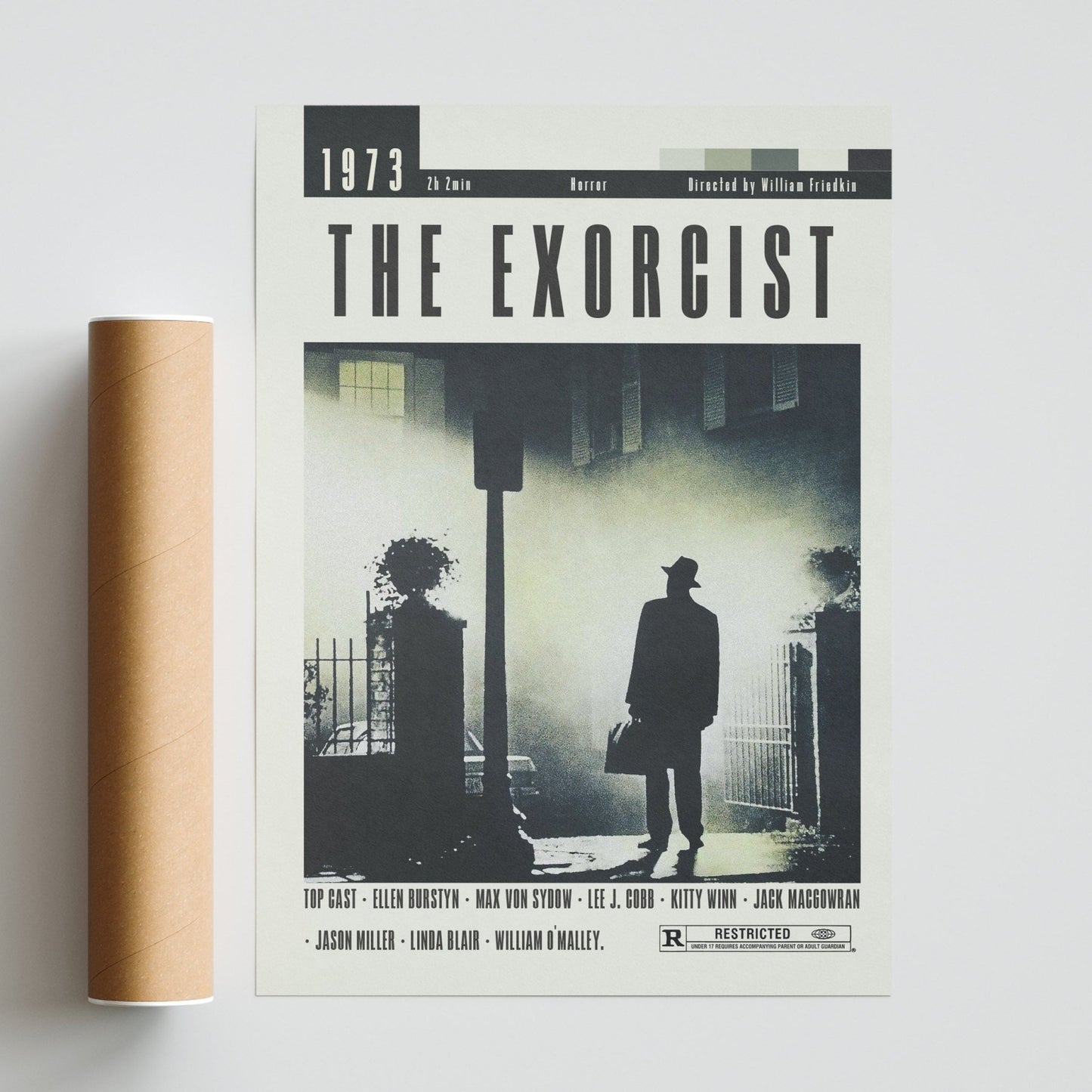 The Exorcist Poster | William Friedkin Movies - 98types