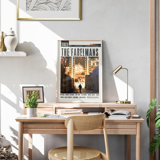 The Fabelmans 2022 film poster — Steven Spielberg Gabriel LaBelle coming-of-age filmmaking wall art print UK
- 98types