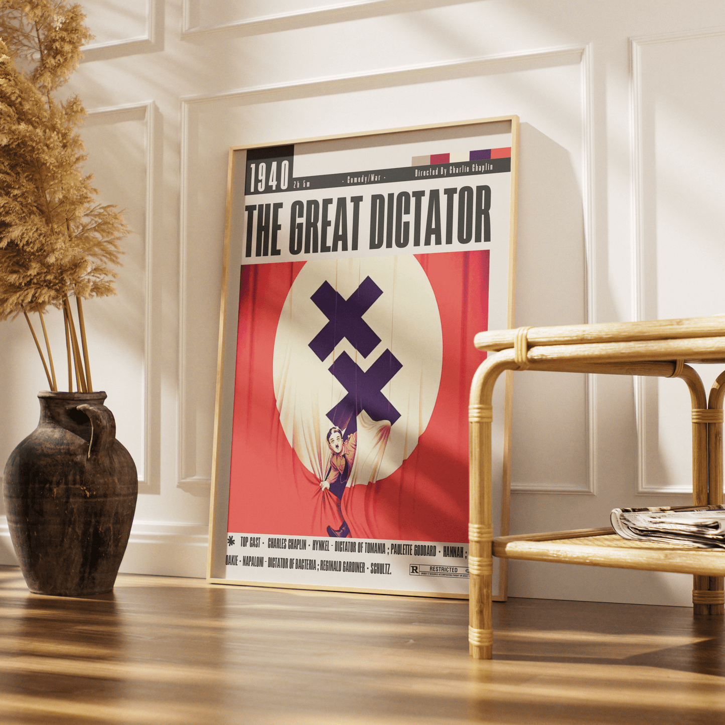 The Great Dictator (1940) Posters - 98typesModern Minimal Movies