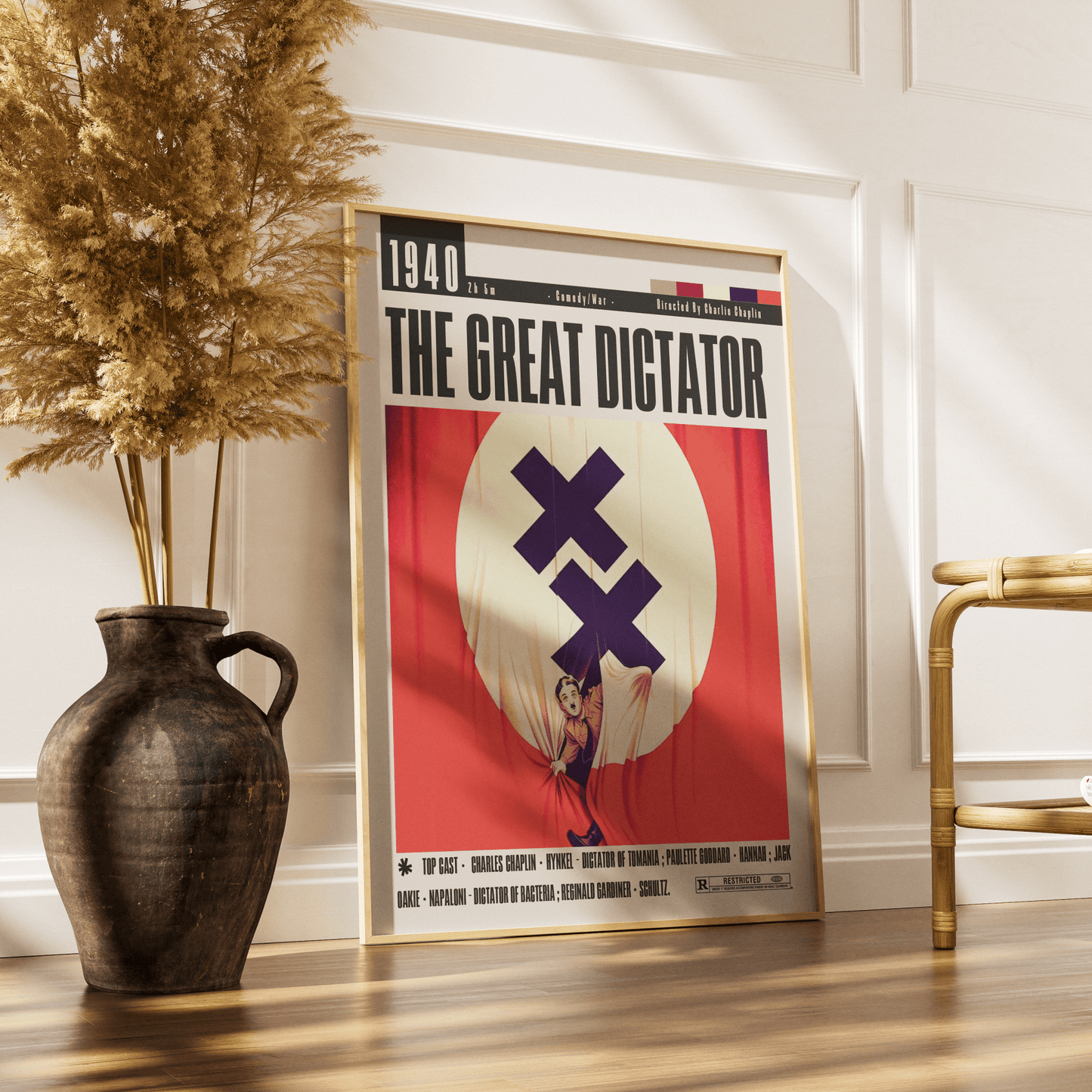 The Great Dictator (1940) Posters - 98typesModern Minimal Movies