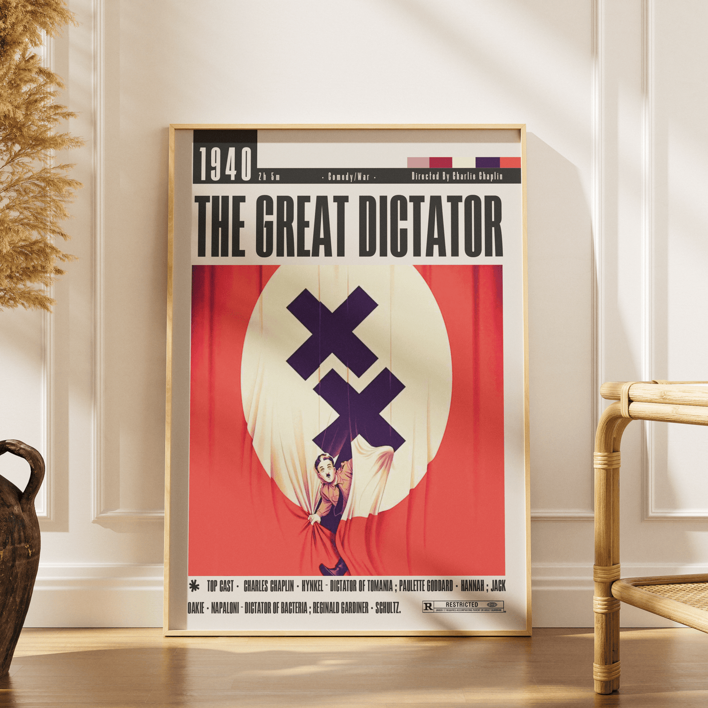 The Great Dictator (1940) Posters - 98typesModern Minimal Movies