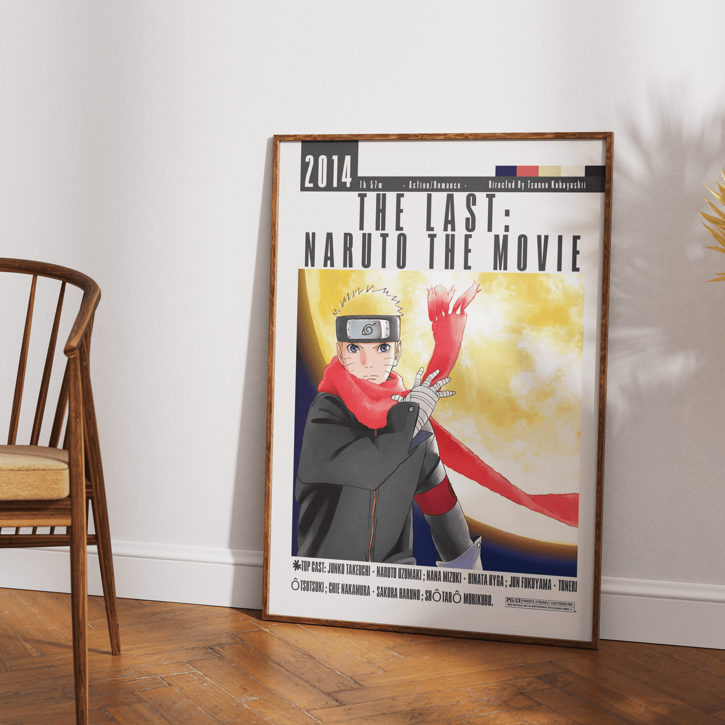 The Last Naruto - The Movie Poster - 98typesModern Minimal Movies