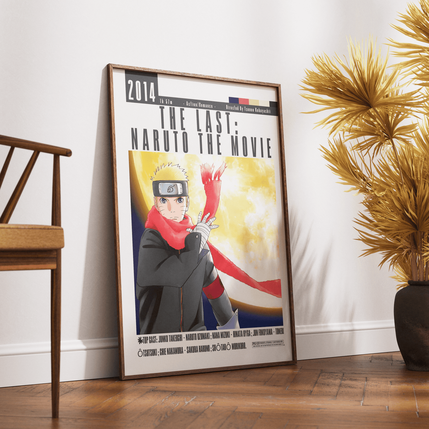 The Last Naruto - The Movie Poster - 98typesModern Minimal Movies
