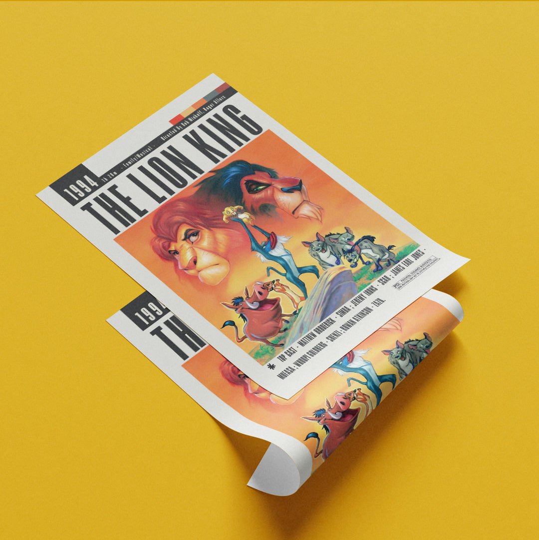 The Lion King 1994 Movie Posters - 98types