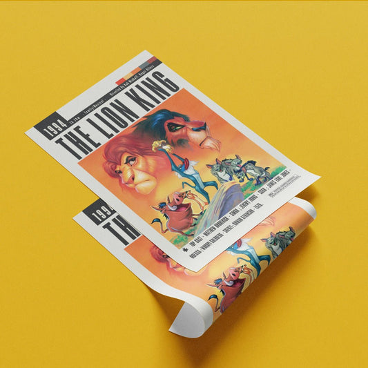 The Lion King 1994 Movie Posters - 98types