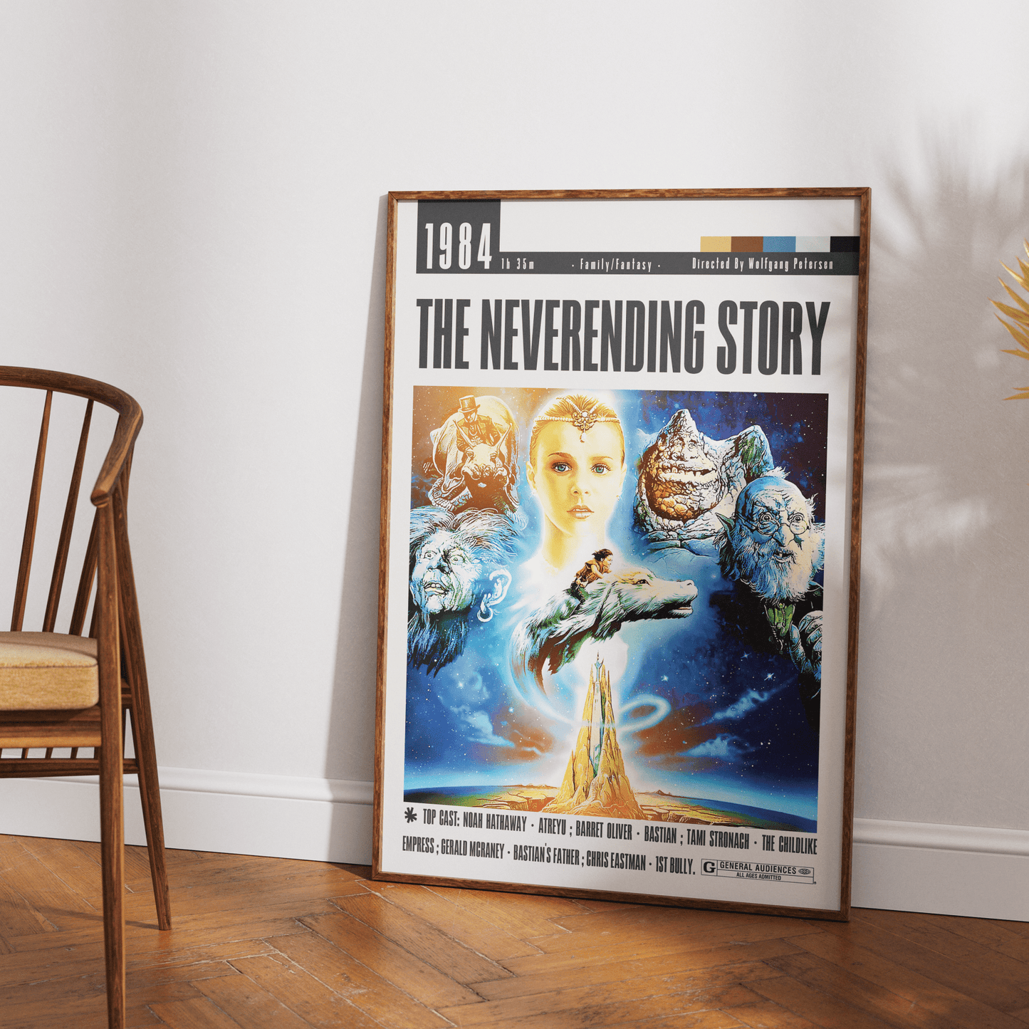 The NeverEnding Story 1984 Film Posters - 98typesModern Minimal Movies