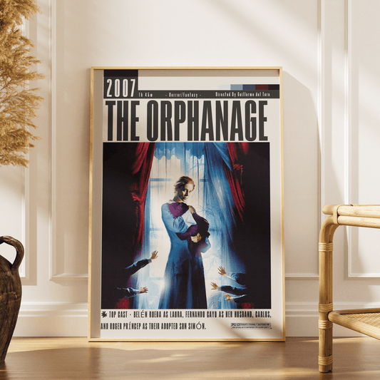 The Orphanage 2007 horror film poster — Bayona Belén Rueda Spanish supernatural wall art print UK