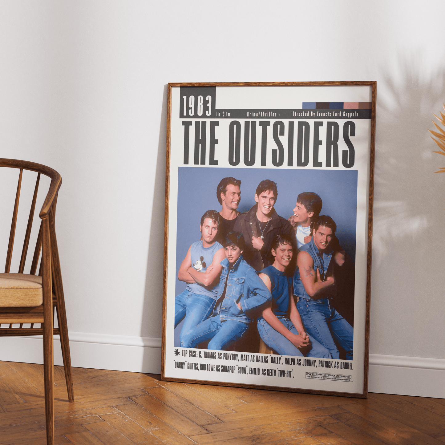The Outsiders 1983 Film Poster - 98types