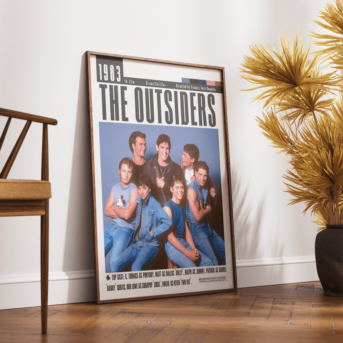 The Outsiders 1983 Film Poster - 98types