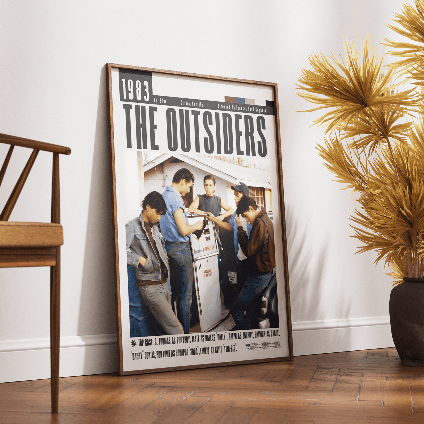 The Outsiders 1983 Film Posters - 98typesModern Minimal Movies