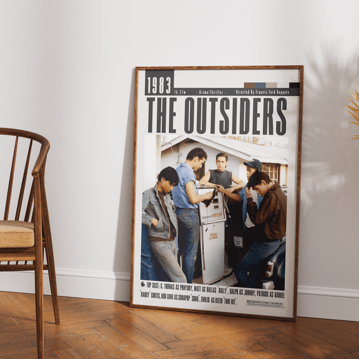 The Outsiders 1983 Film Posters - 98typesModern Minimal Movies