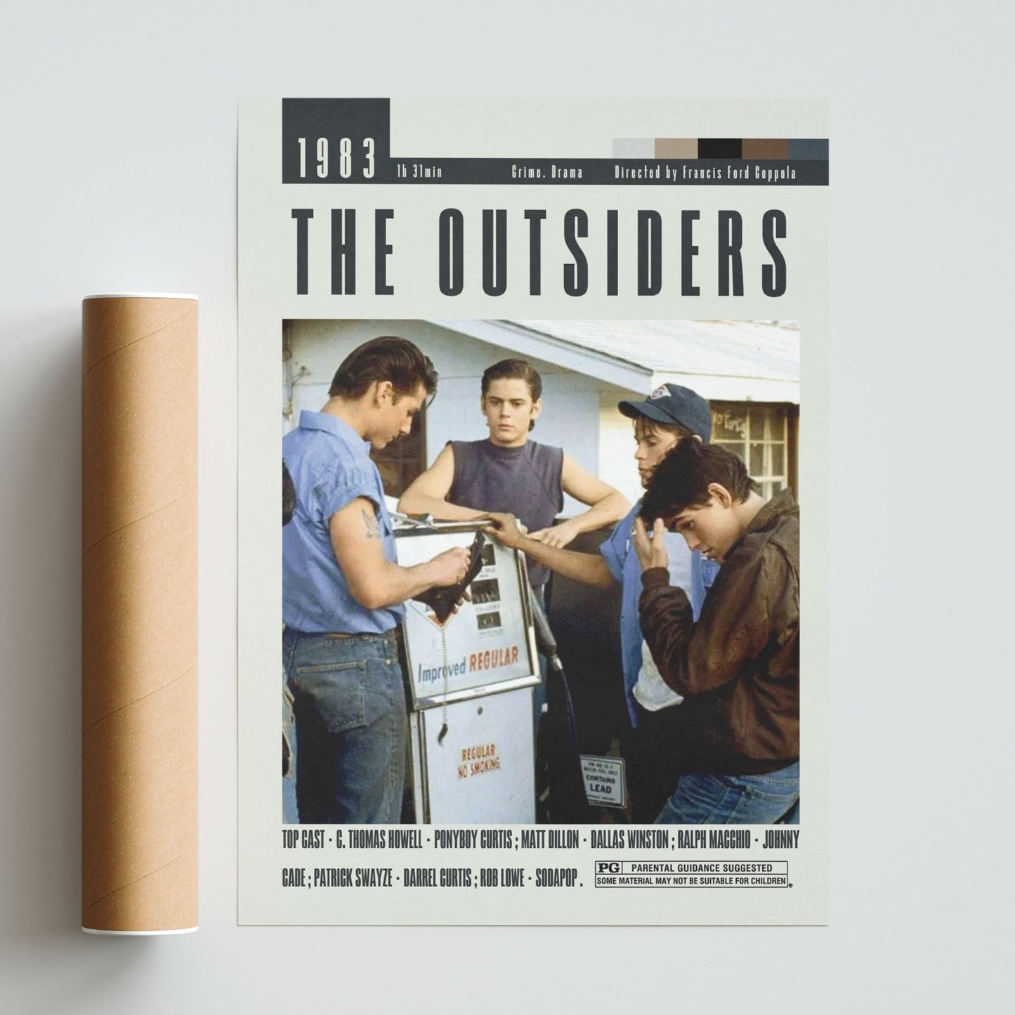 The Outsiders Posters | Francis Coppola Movies - 98types