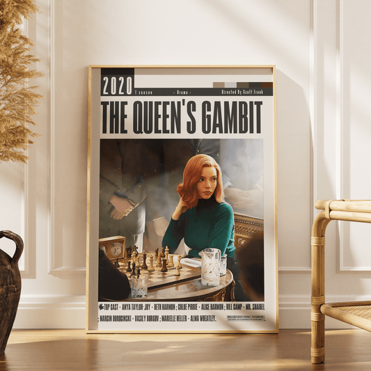 The Queen’s Gambit (2020) Posters - 98typesModern Minimal Movies