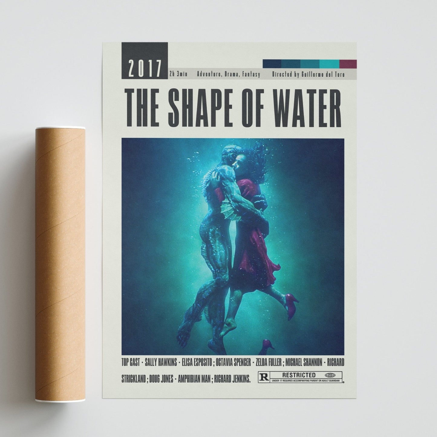 The Shape of Water Posters | Guillermo del Toro Movies - 98types