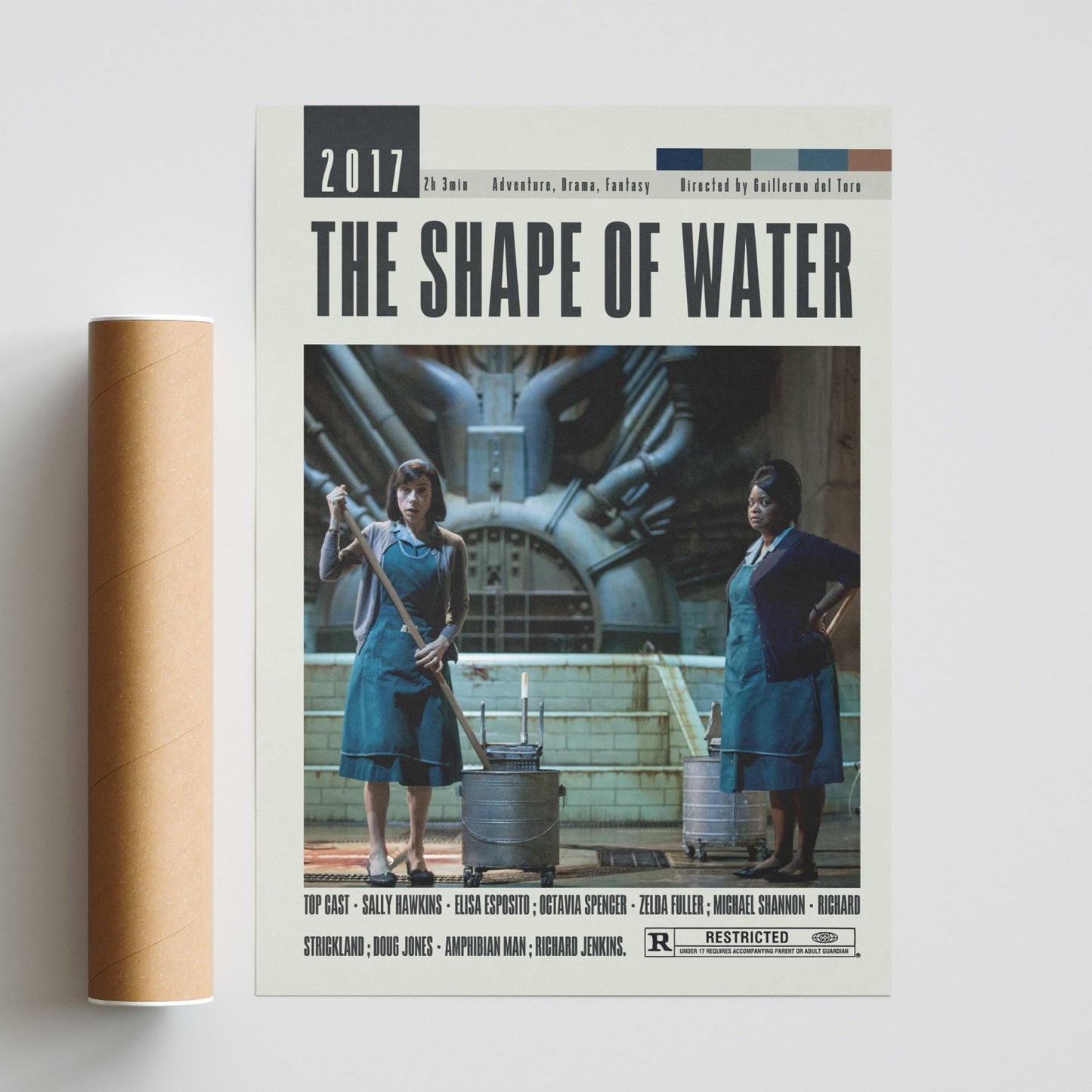The Shape of Water Posters | Guillermo del Toro Movies - 98types