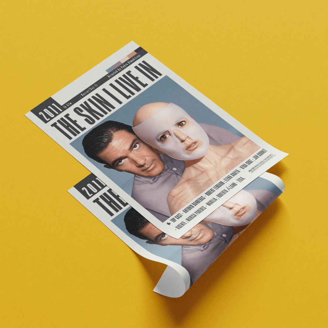 The Skin I Live In (2011) Movie Posters - 98typesModern Minimal Movies