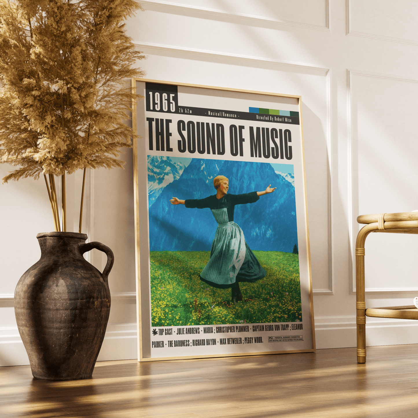 The Sound of Music (1965) Poster - 98typesModern Minimal Movies