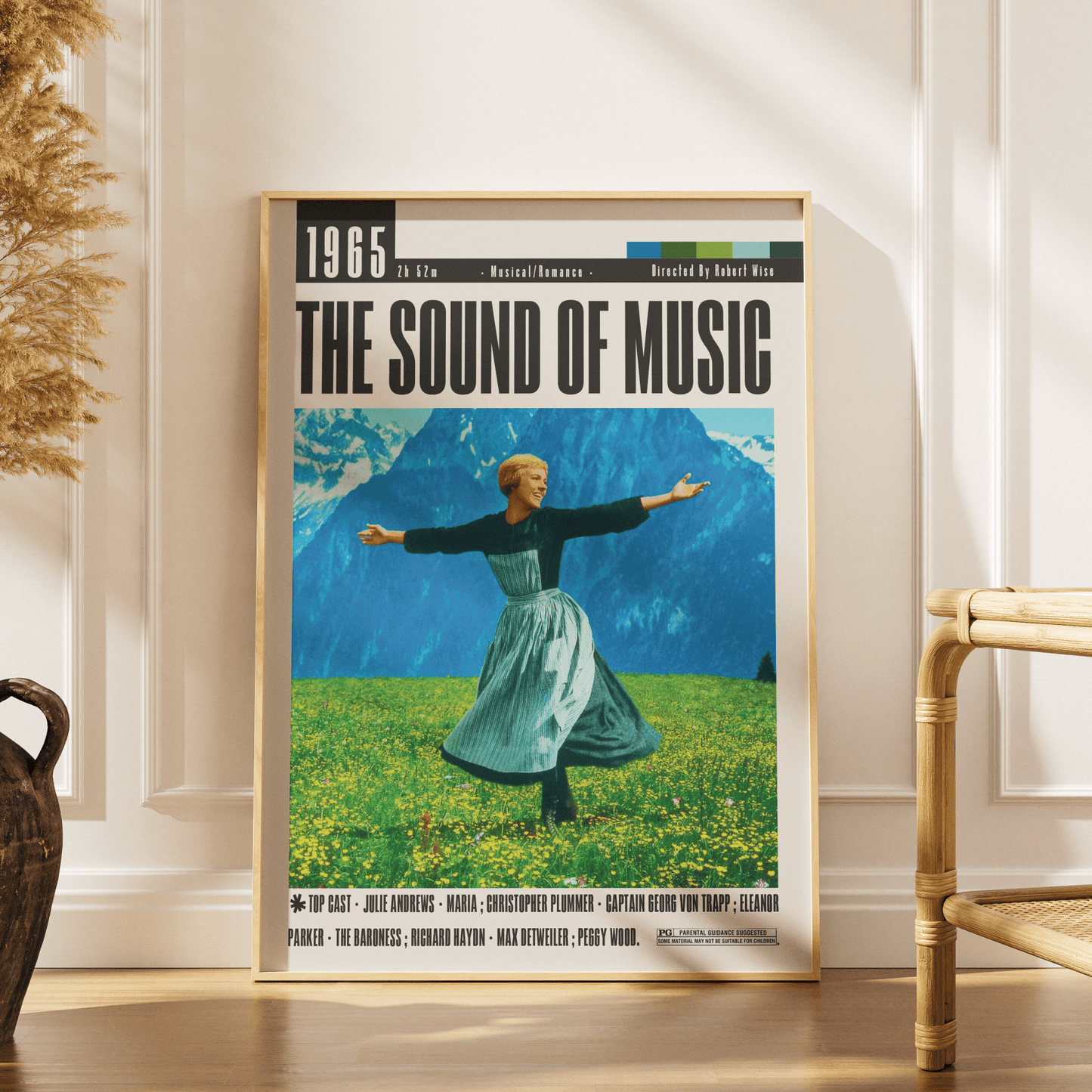 The Sound of Music (1965) Poster - 98typesModern Minimal Movies
