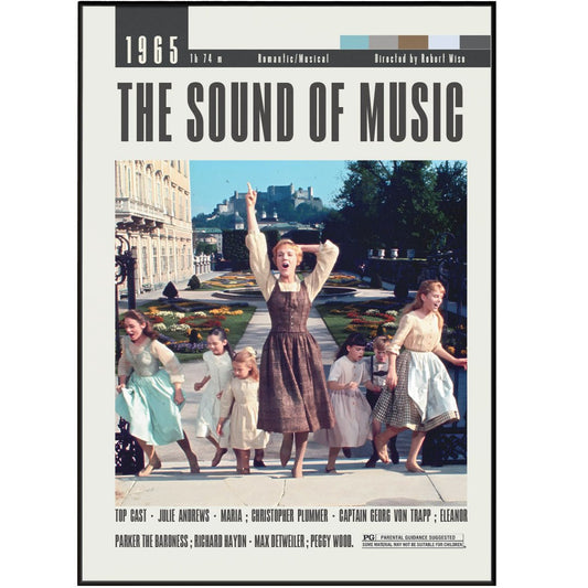 THE SOUND OF MUSIC Poster | Kobert Wise Movies - 98types