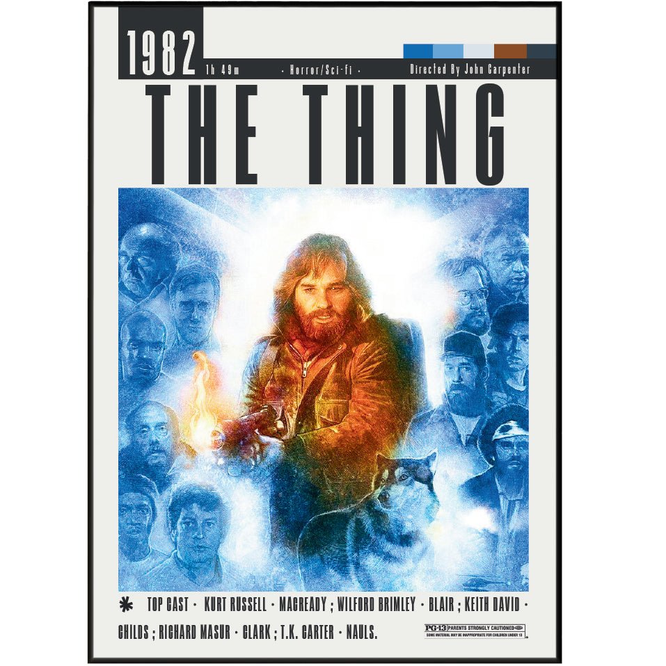 The Thing 1982 Films Poster - 98types
