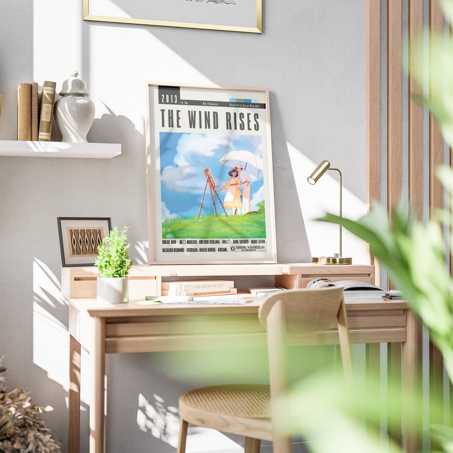 The Wind Rises Movie | Classic Anime Film Posters - 98types