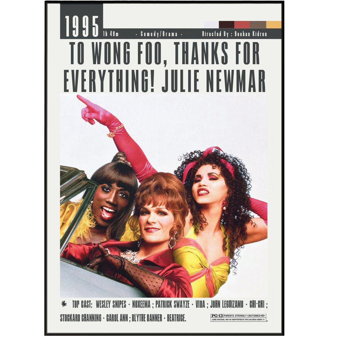 To Wong Foo, Thanks for Everything! Julie Newmar Movie Poster - 98types