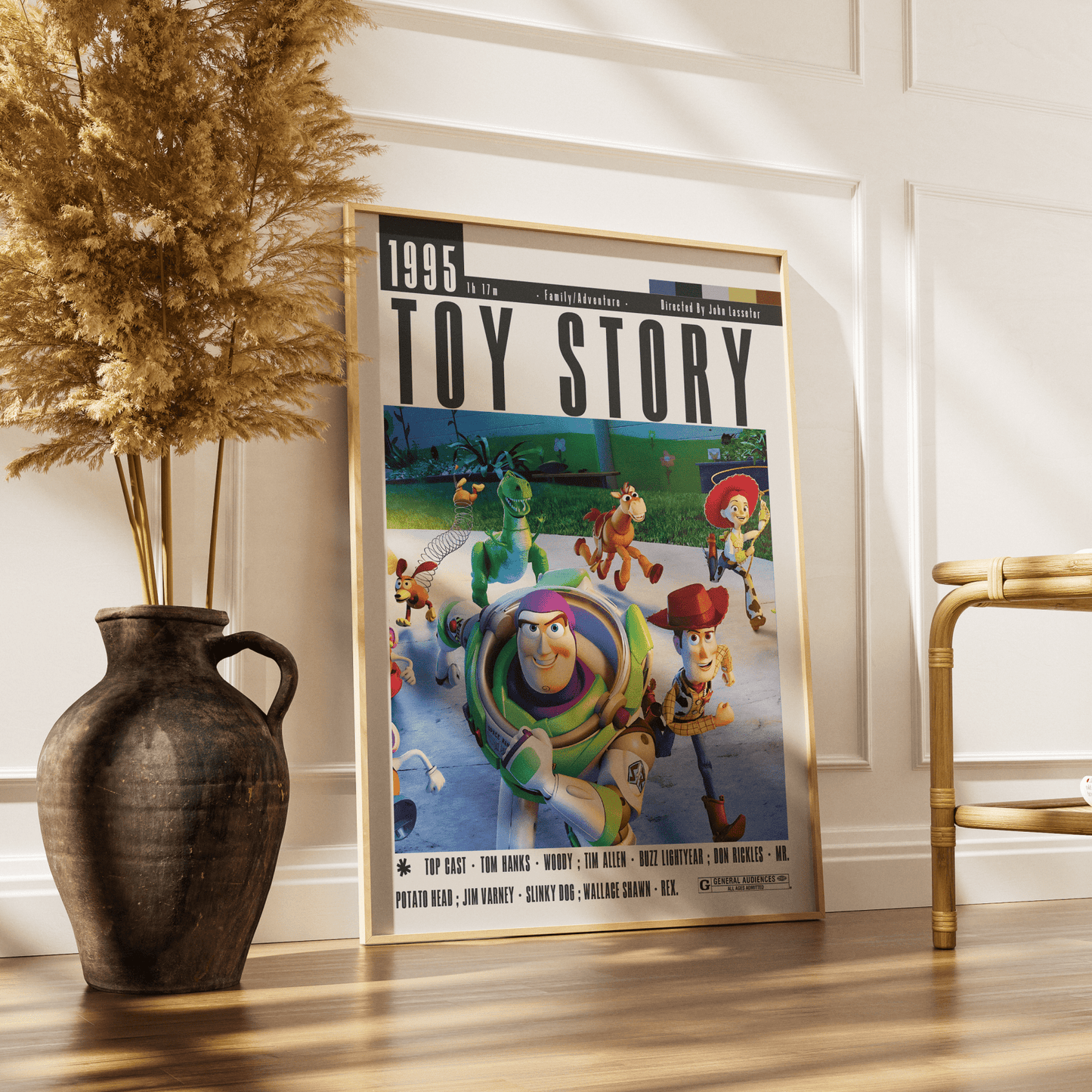 Toy Story (1995) Movie Posters - 98typesModern Minimal Movies