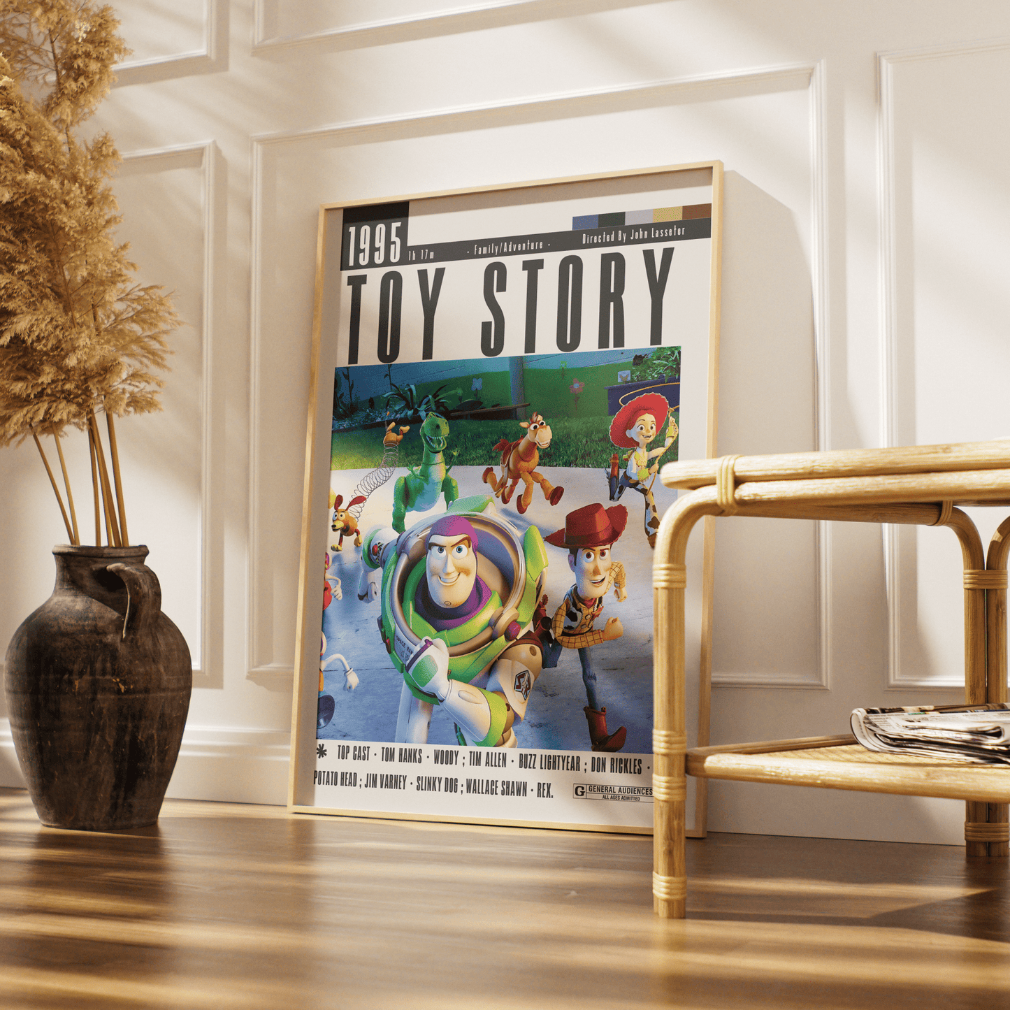Toy Story (1995) Movie Posters - 98typesModern Minimal Movies
