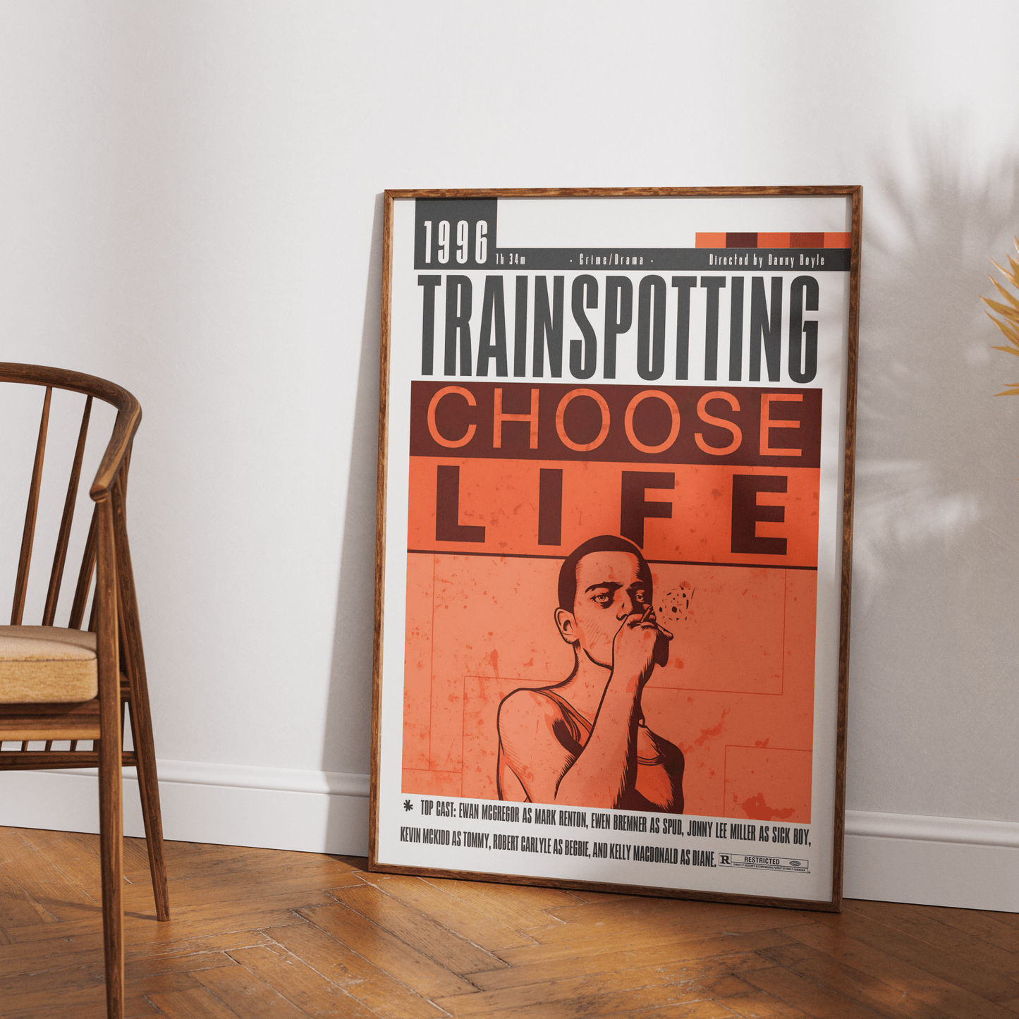 Trainspotting Movie Posters - 98typesModern Minimal Movies