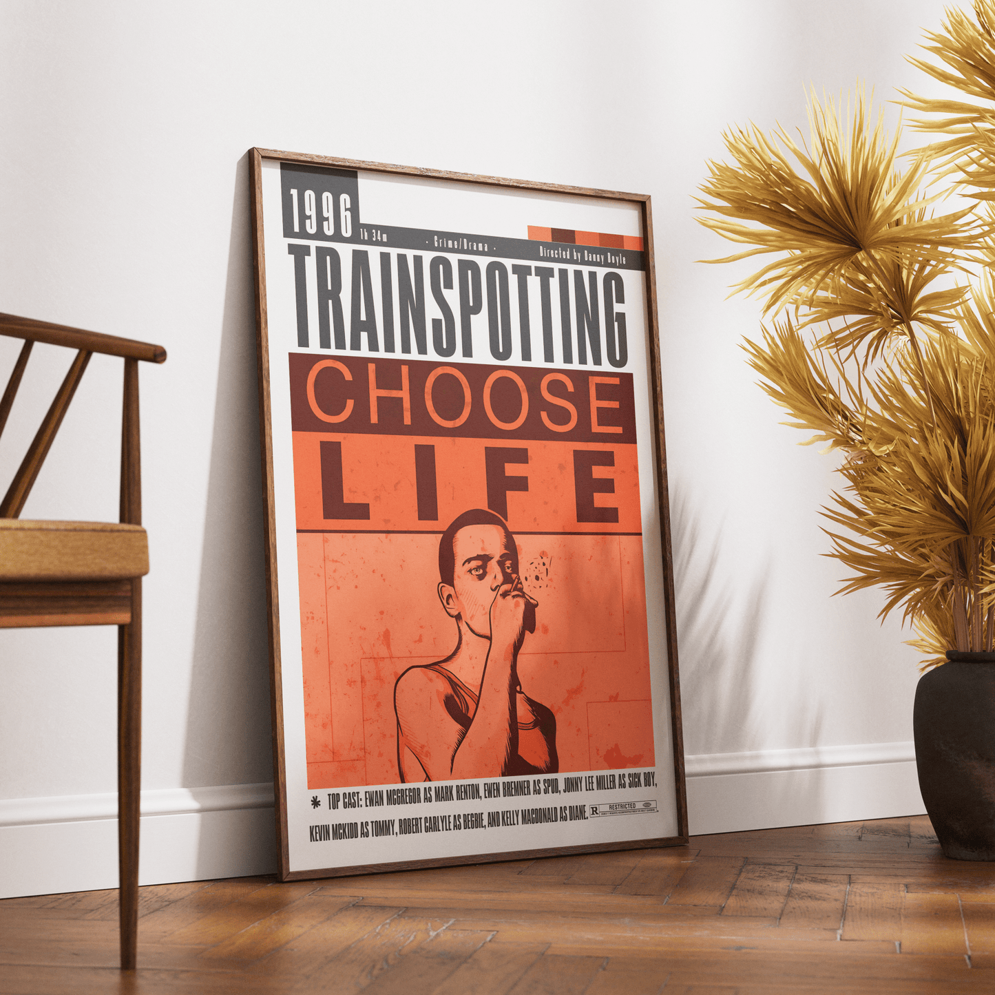 Trainspotting Movie Posters - 98typesModern Minimal Movies