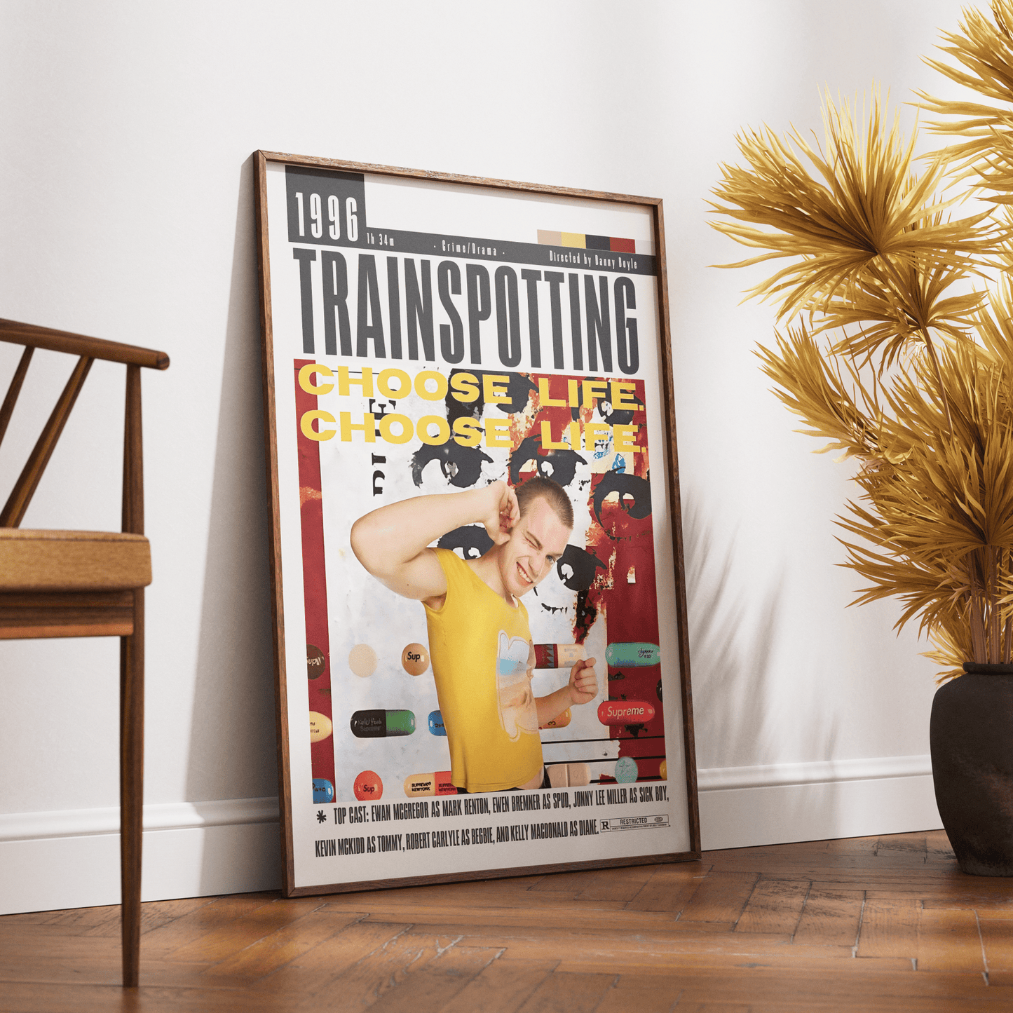 Trainspotting Movies Poster - 98typesModern Minimal Movies