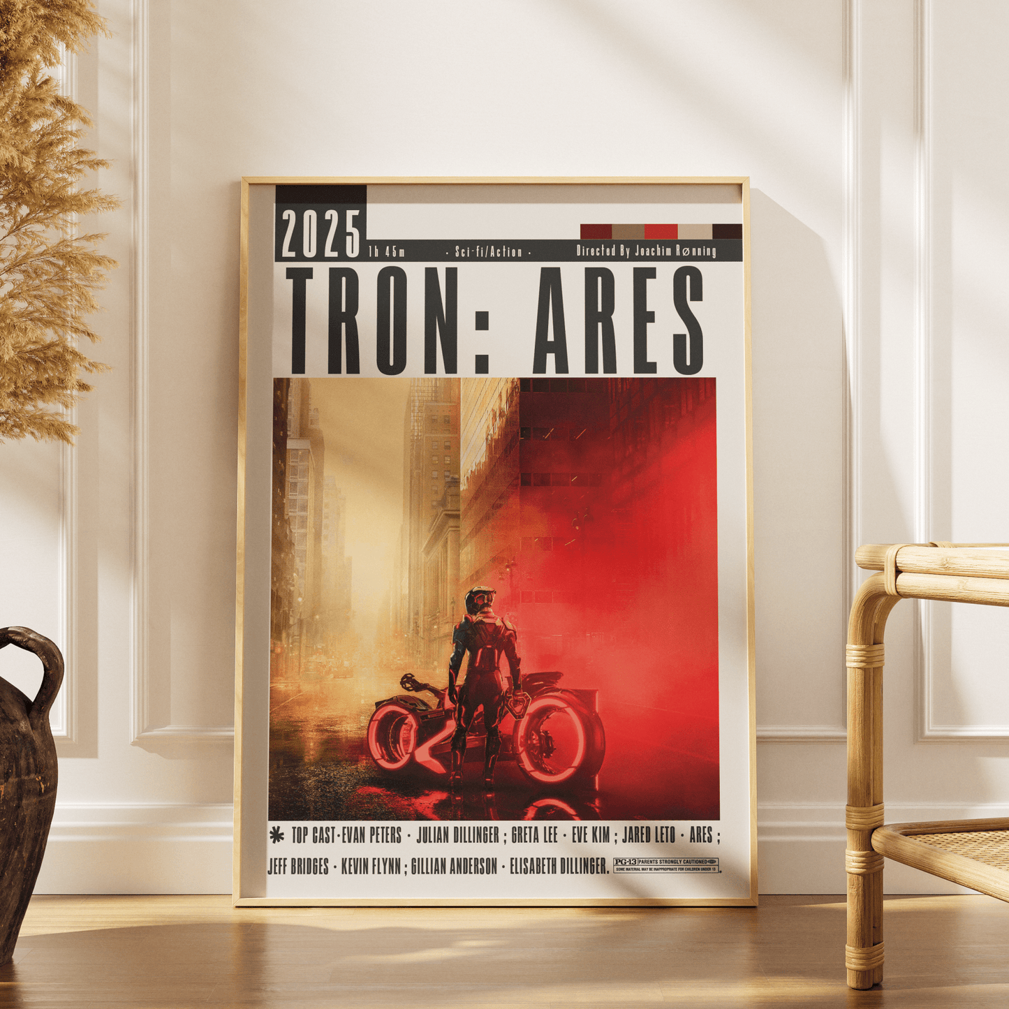 Tron: Ares (2025) Films Posters - 98typesModern Minimal Movies
