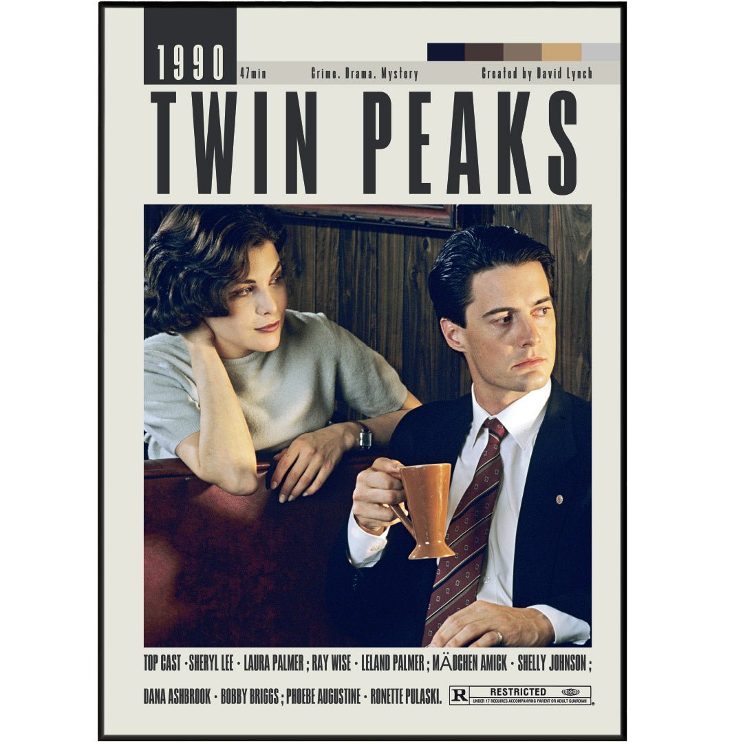 Twin Peaks Posters | Mark Frost, David Lynch Movies - 98types