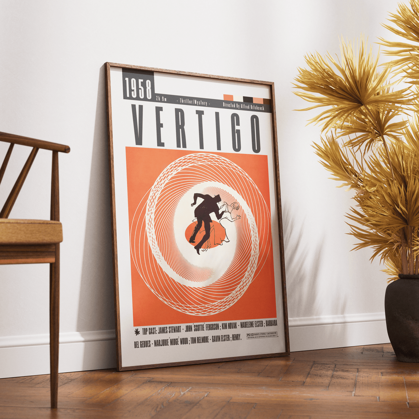 Vertigo Film Posters - 98typesModern Minimal Movies