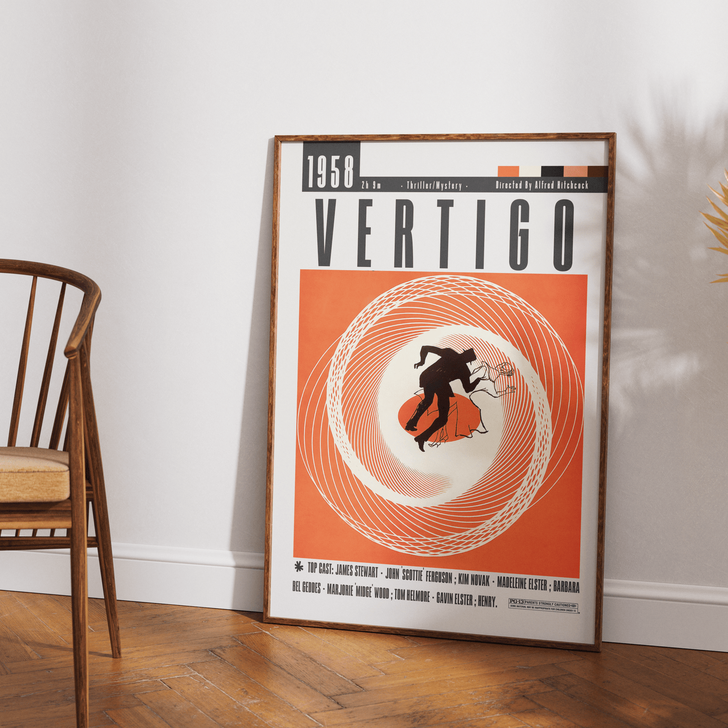 Vertigo Film Posters - 98typesModern Minimal Movies
