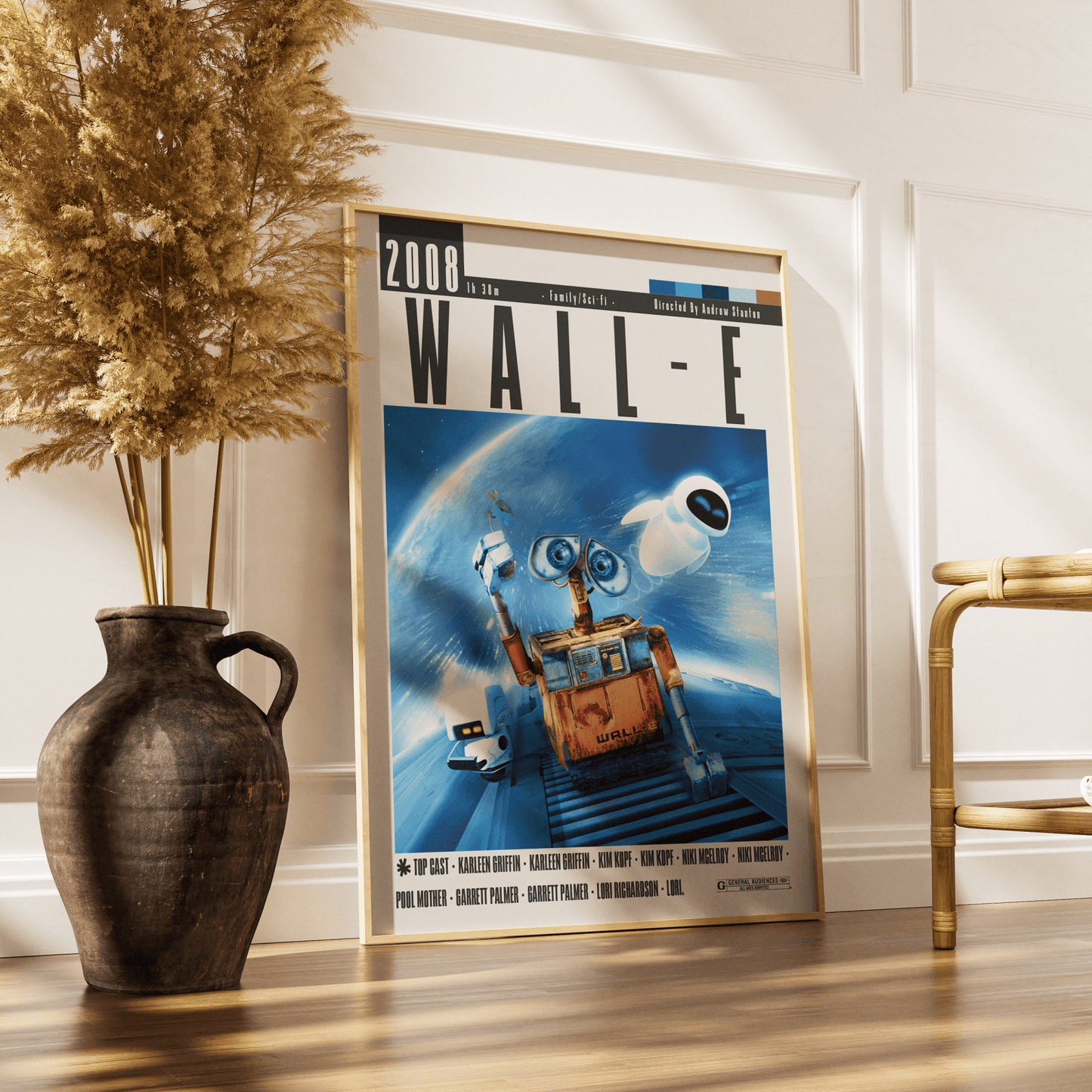 WALL·E (2008) Movie Poster - 98typesModern Minimal Movies