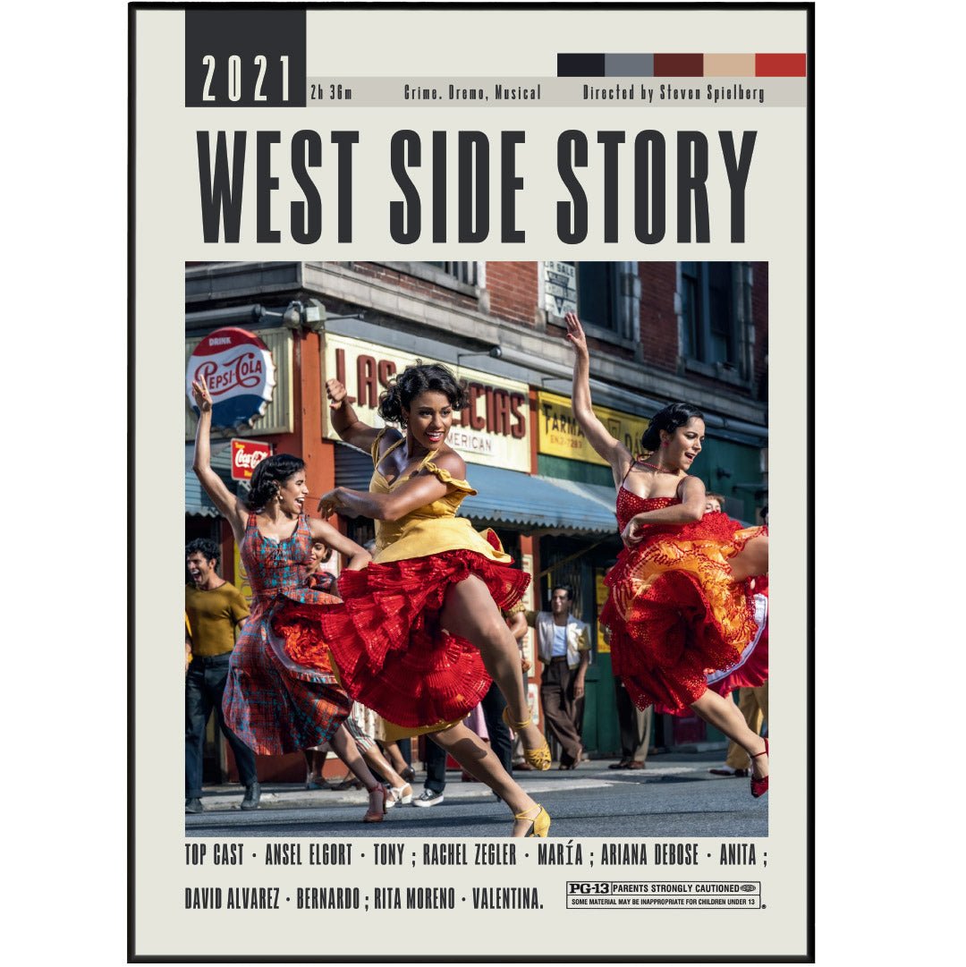West Side Story Poster | Steven Spielberg Movie - 98types
