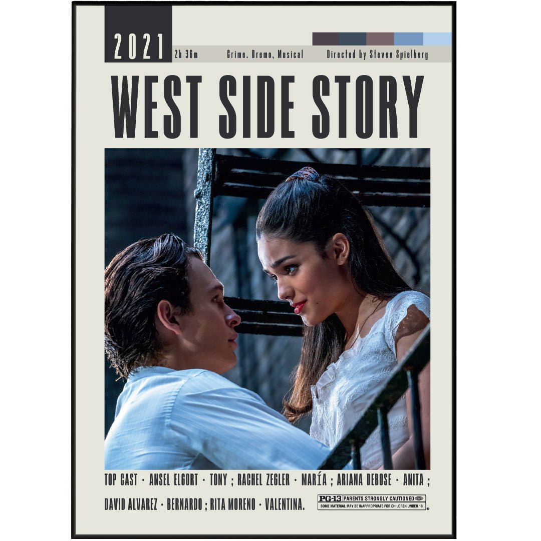 West Side Story Poster | Steven Spielberg Movie - 98types