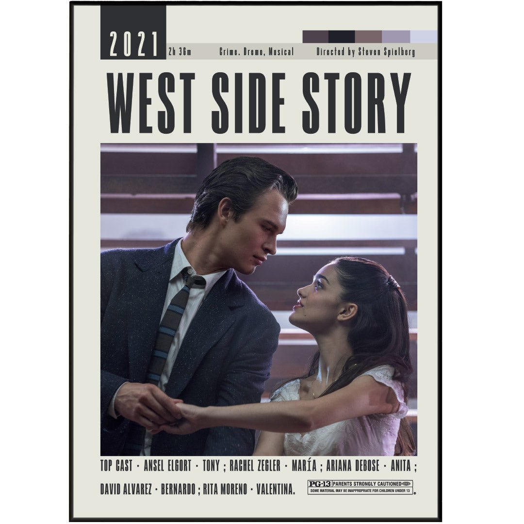 West Side Story Poster | Steven Spielberg Movie - 98types
