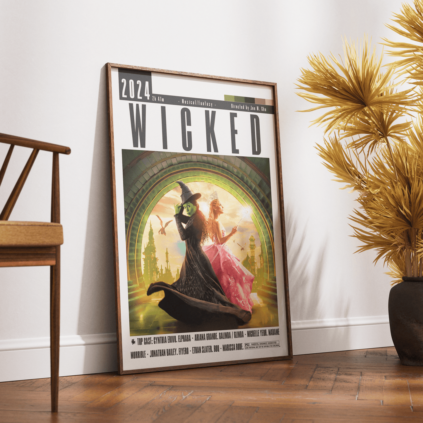 Wicked Movie Poster - 98typesModern Minimal Movies