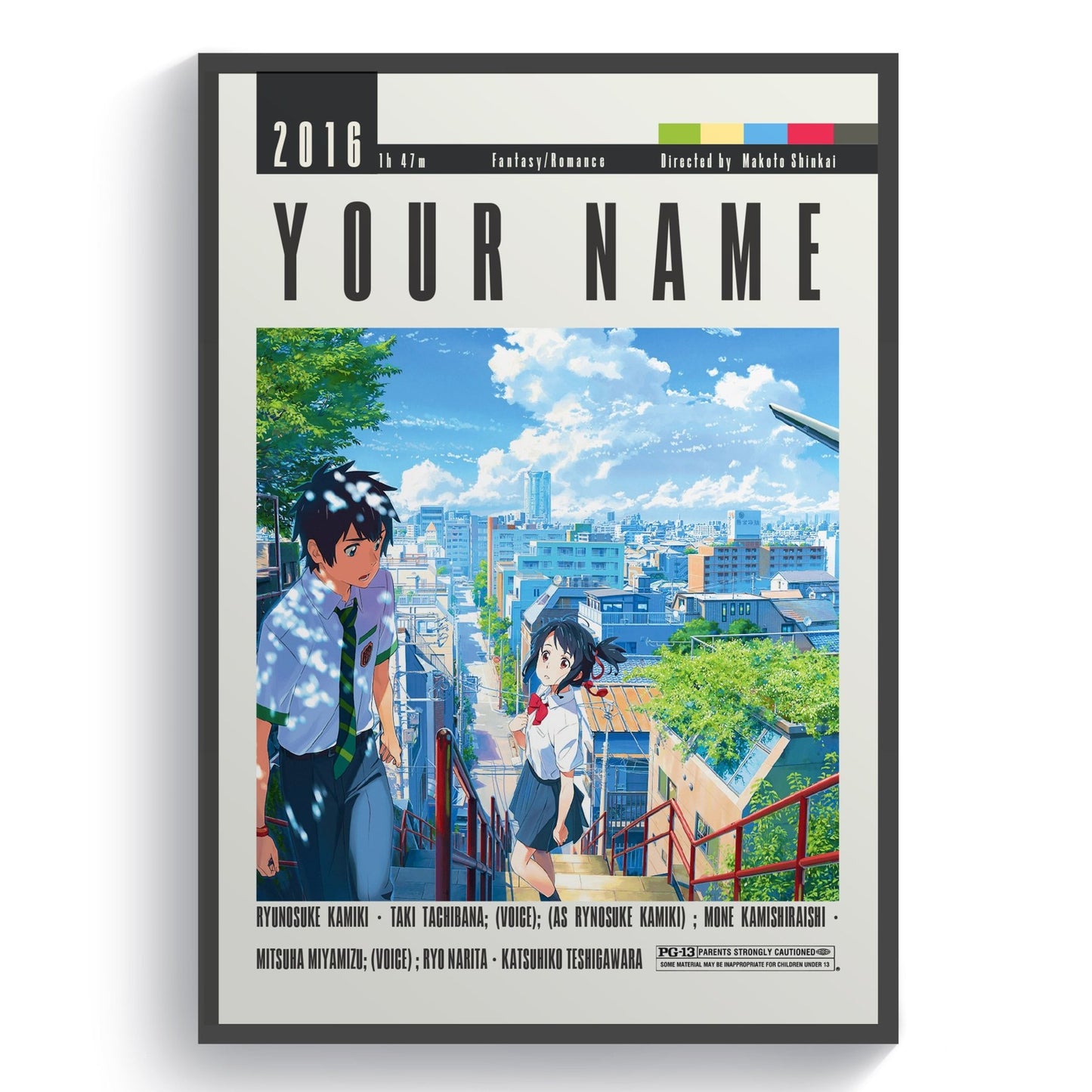 YOUR NAME Movie | Classic Anime Film Posters - 98types