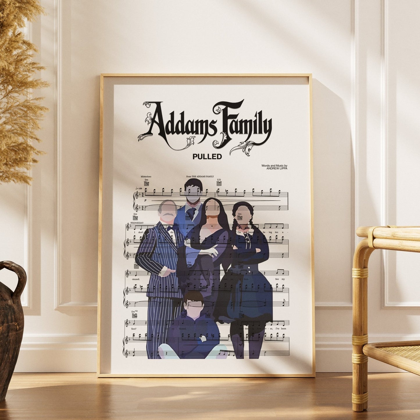 Addams Family - Pulled Poster - 98typesMusic